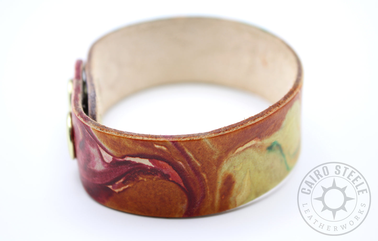 Rainbow Marbled Bracelet
