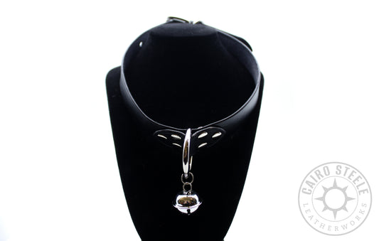 Black & Nickel Kitten Collar