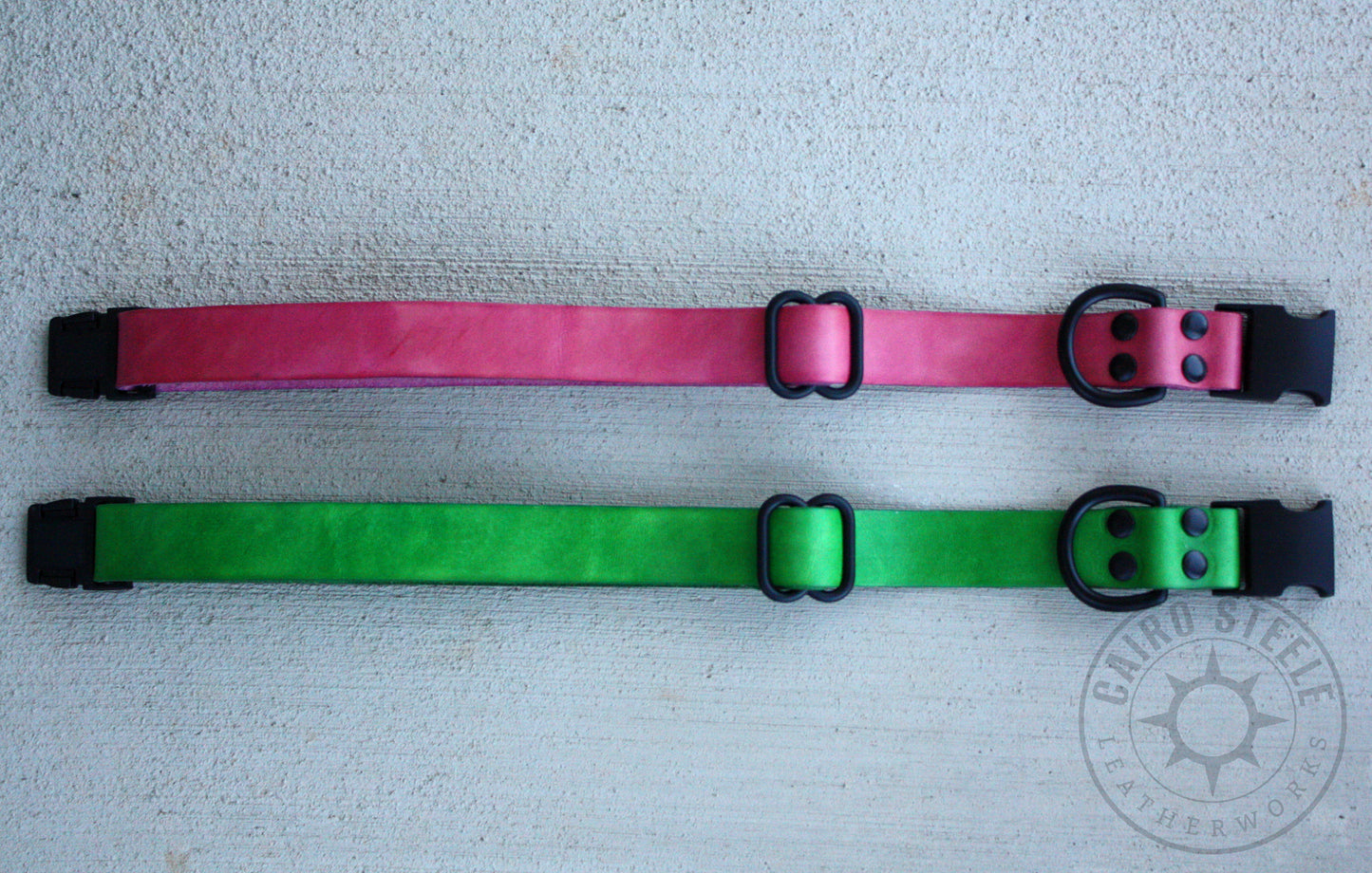 Green & Black Puppy Collar