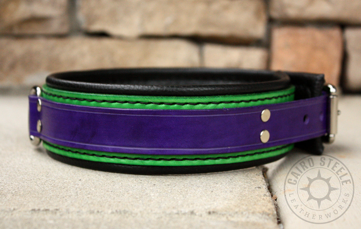 Purple and Green Collar (Discounted)