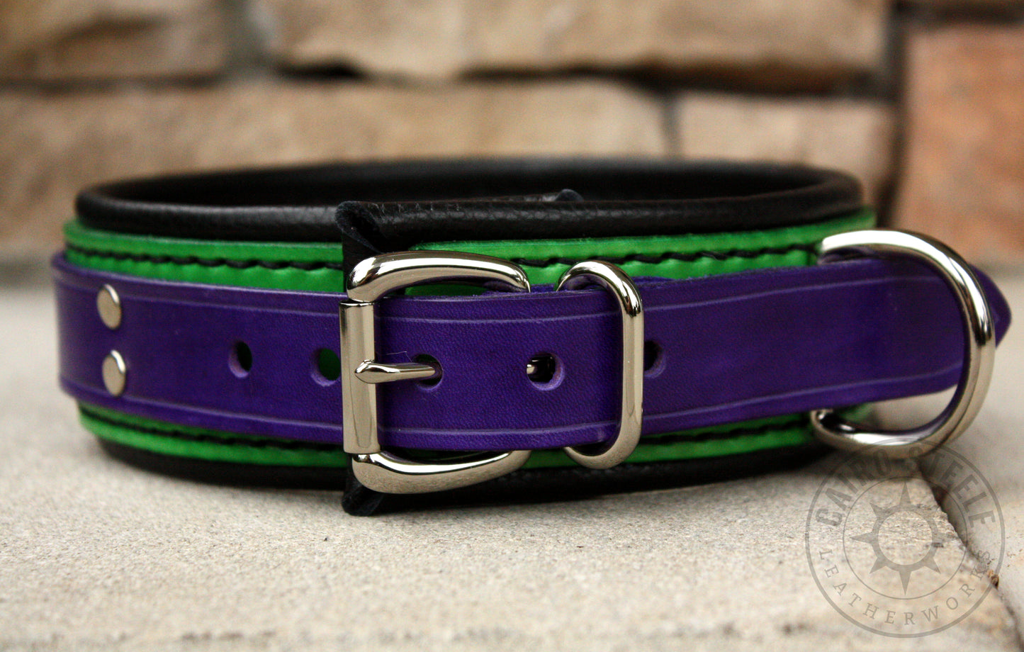 Purple and Green Collar (Discounted)