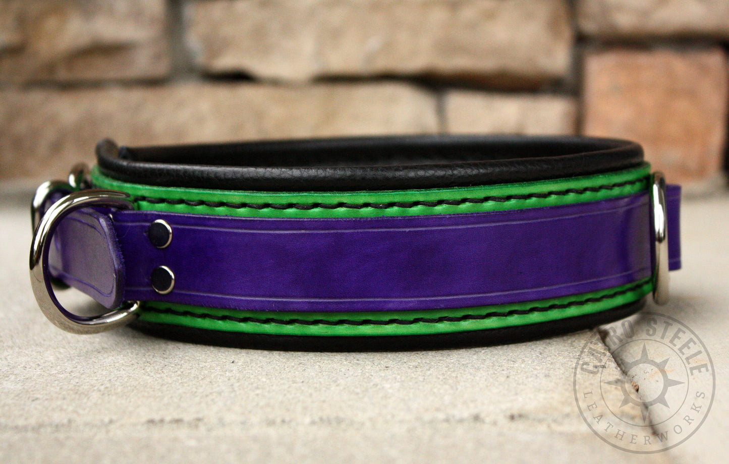 Purple and Green Collar (Discounted)