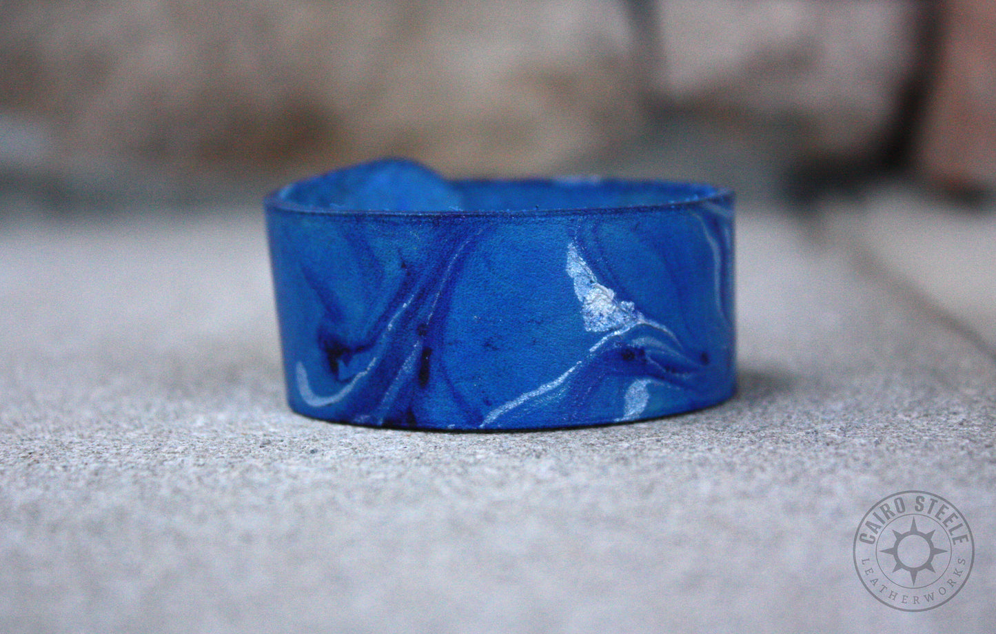 Marbled Leather Bracelets