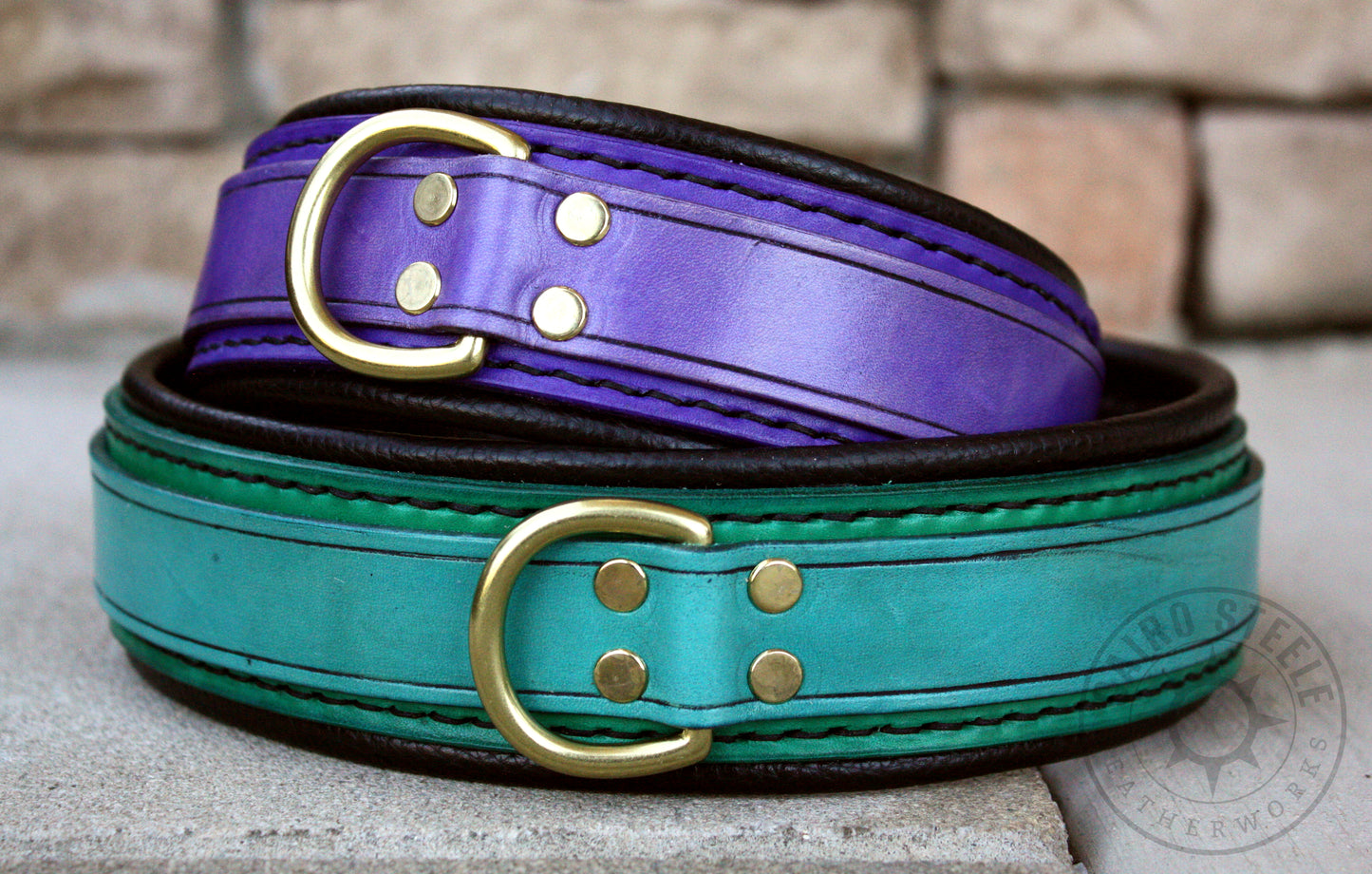 Turquoise & Lilac Collar Pair [2025]