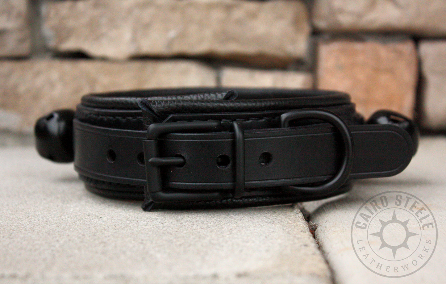 Solid Black Sleigh Bell Collar [2025]