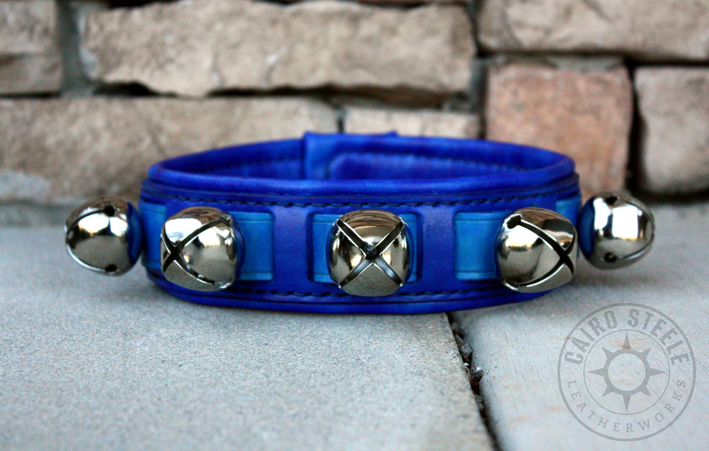 Blue & Silver Sleigh Bell Collar [2025]