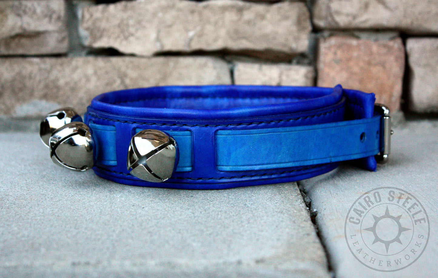 Blue & Silver Sleigh Bell Collar [2025]