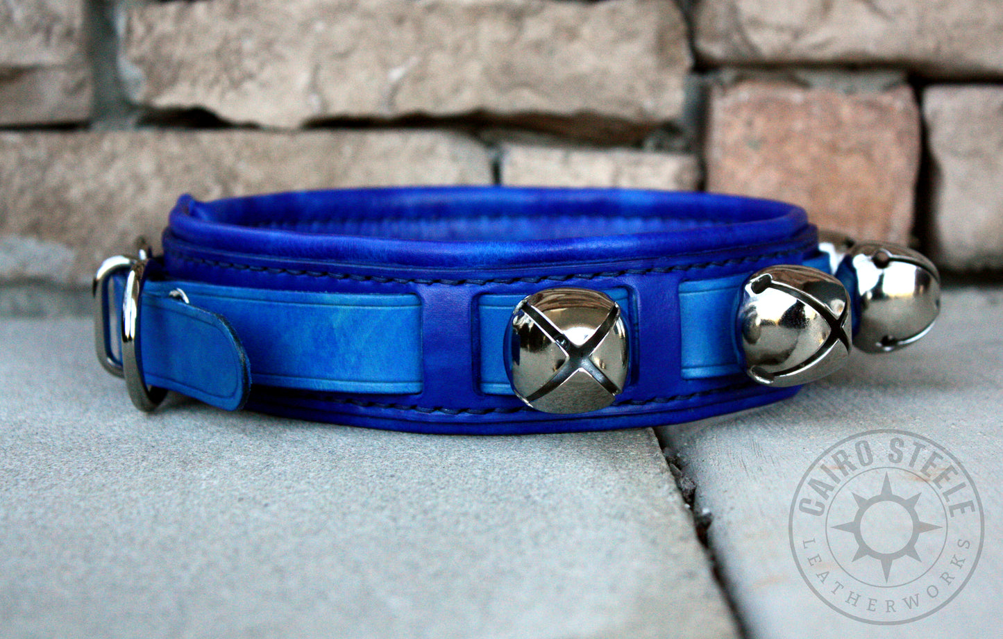 Blue & Silver Sleigh Bell Collar [2025]