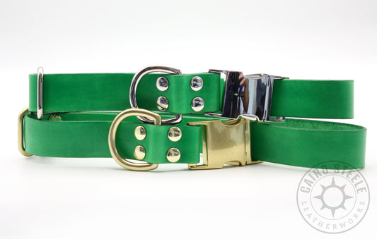 Kelly Green Puppy Collars