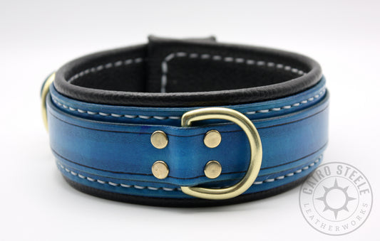 Blue & Black Collar