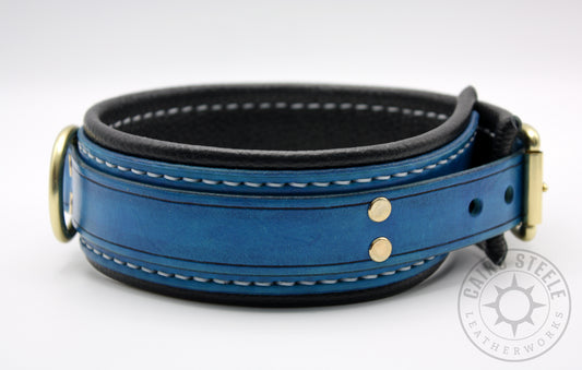 Blue & Black Collar