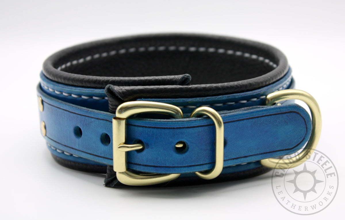 Blue & Black Collar