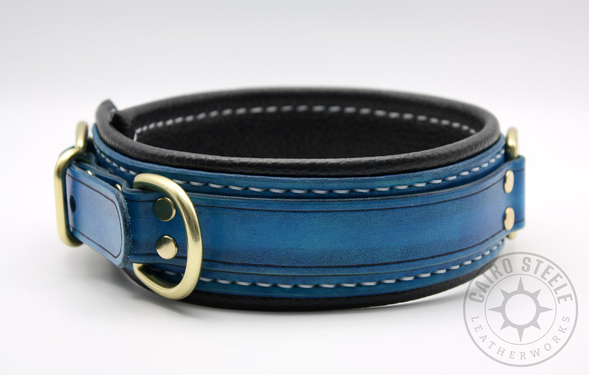 Blue & Black Collar