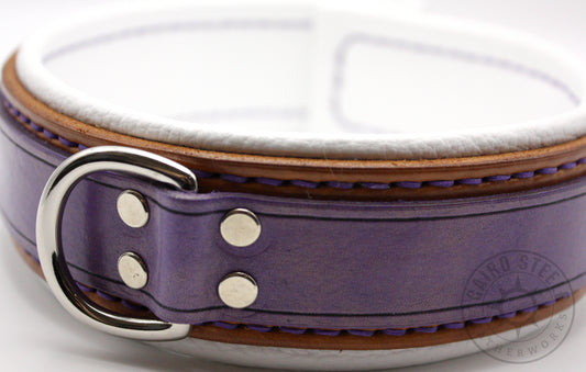 Blackberry Cobbler Leather Collar