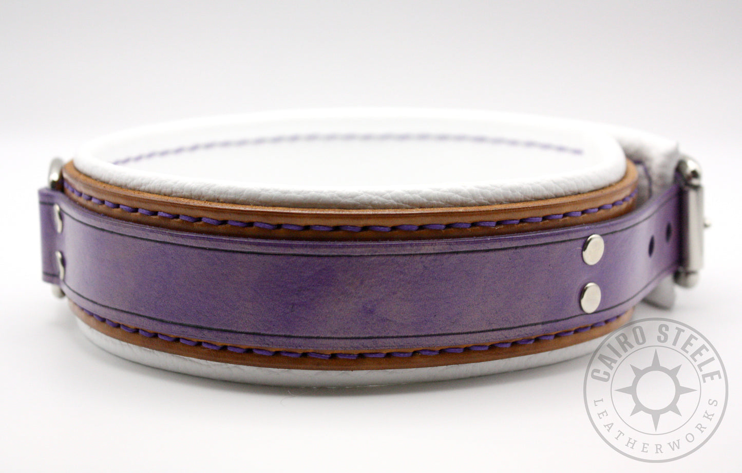Blackberry Cobbler Leather Collar