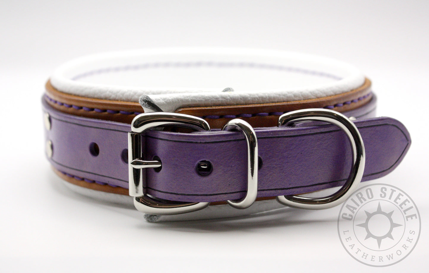 Blackberry Cobbler Leather Collar