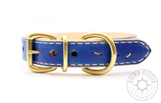 Blue & Brass Sugar Cookie Collar