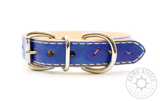 Blue & Nickel Sugar Cookie Collar