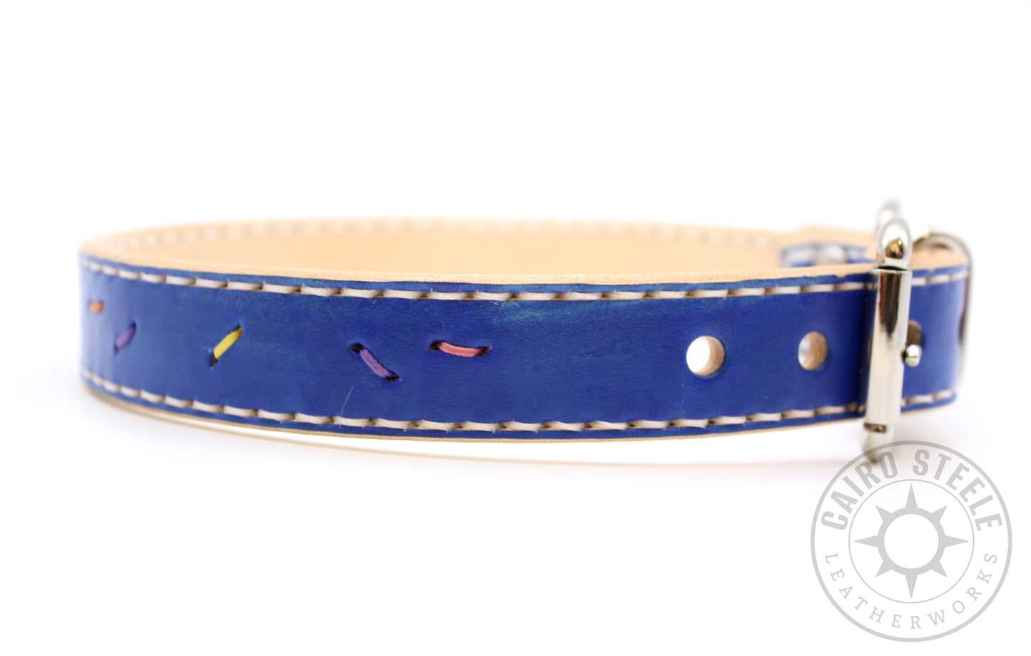 Blue & Nickel Sugar Cookie Collar