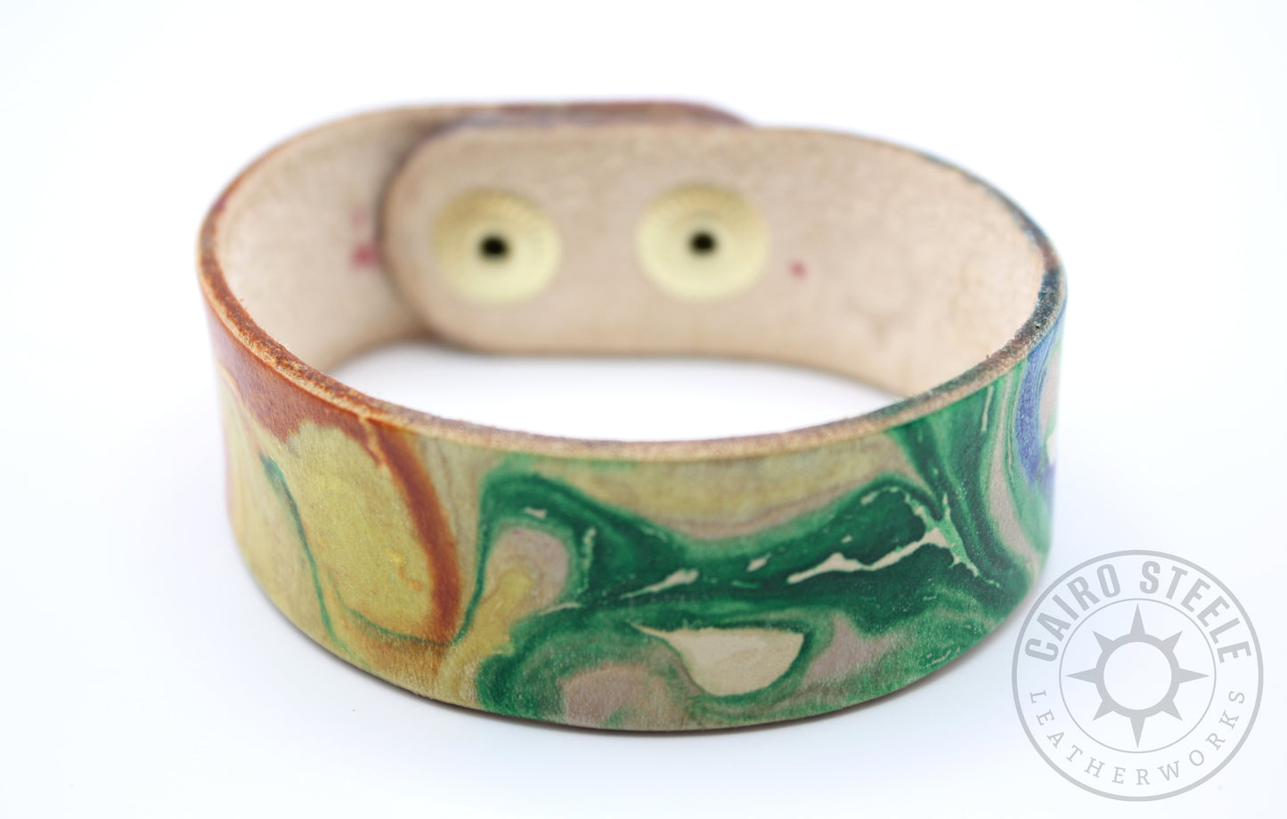 Rainbow Marbled Bracelet