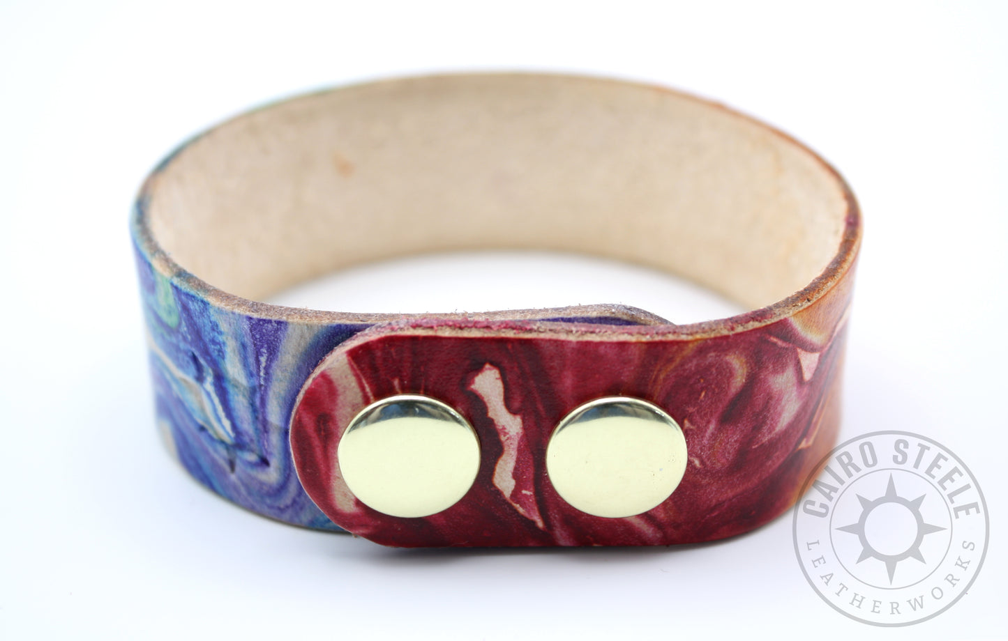 Rainbow Marbled Bracelet