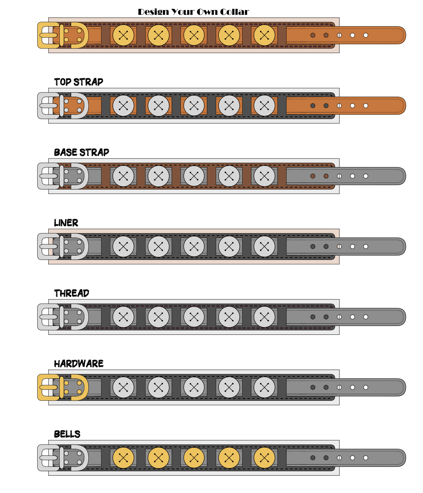 Made-To-Order: Sleigh Bell Collar