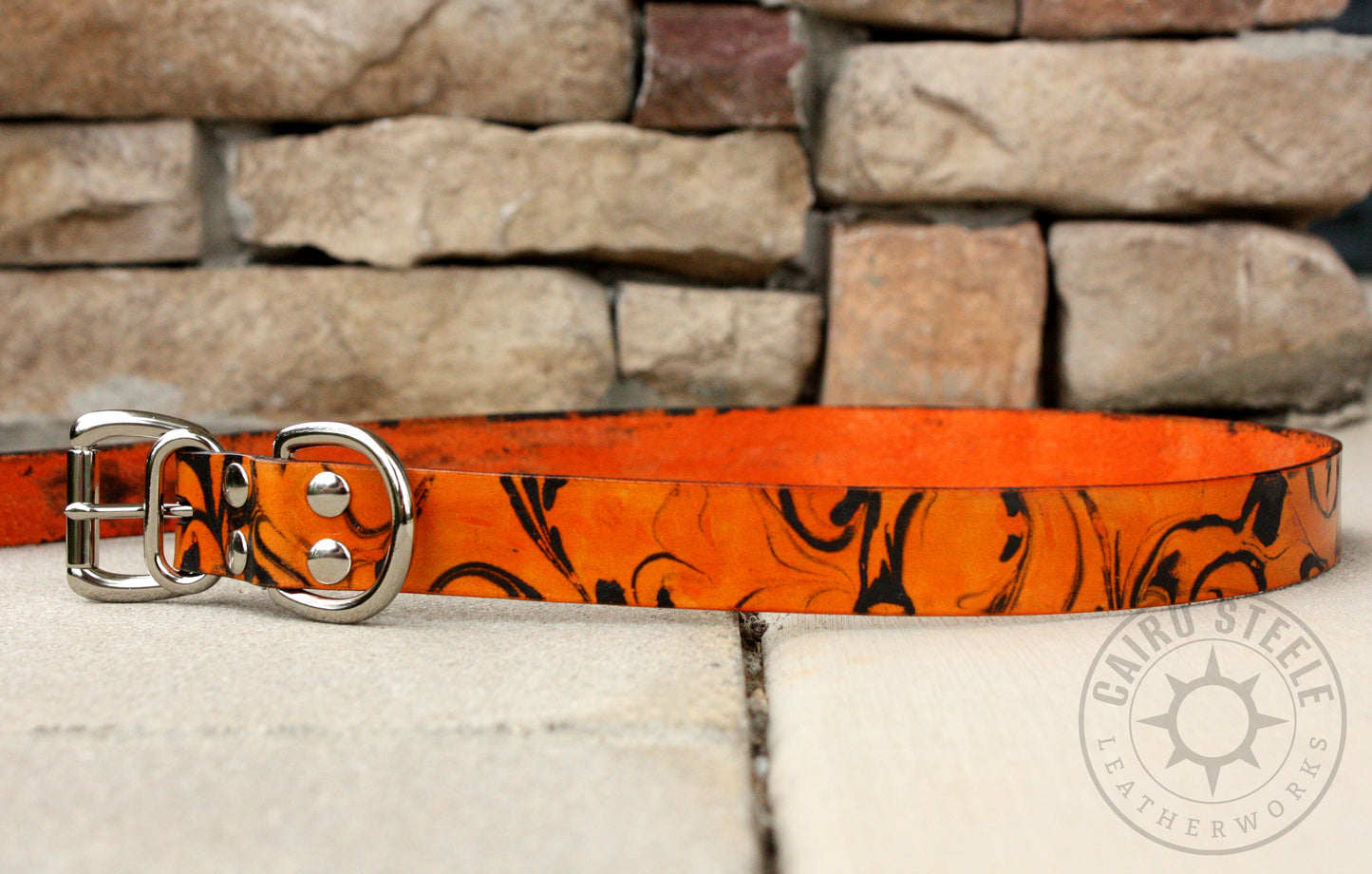 Spooky Marbled Day Collars [Multiple Colors]