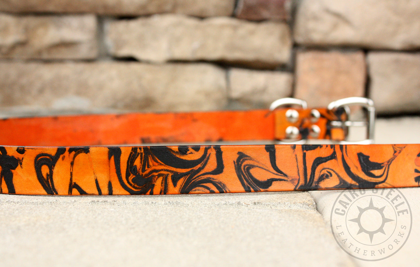 Spooky Marbled Day Collars [Multiple Colors]