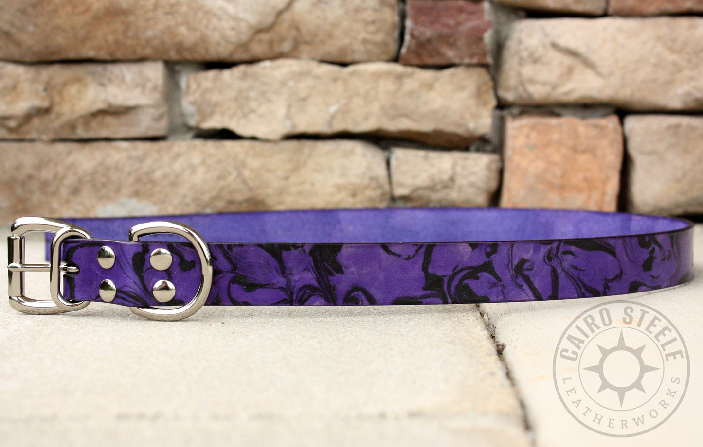 Spooky Marbled Day Collars [Multiple Colors]