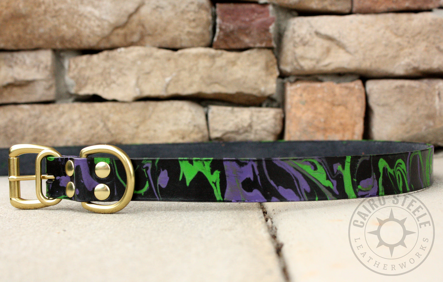 Spooky Marbled Day Collars [Multiple Colors]