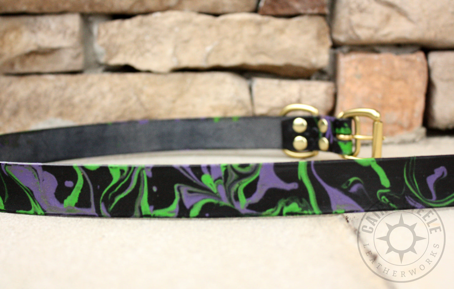 Spooky Marbled Day Collars [Multiple Colors]