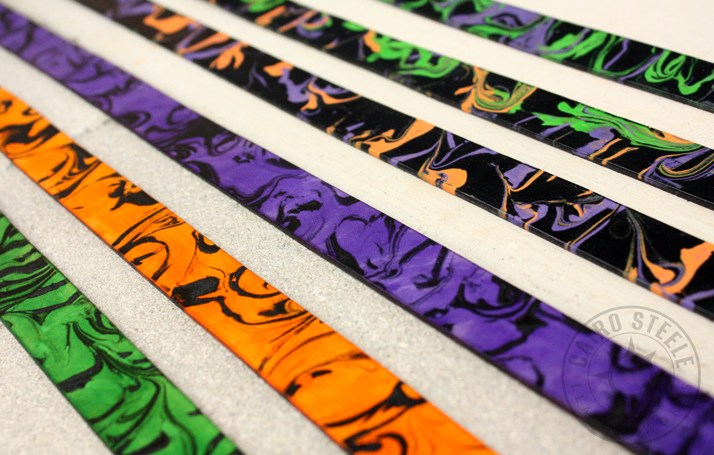 Spooky Marbled Day Collars [Multiple Colors]