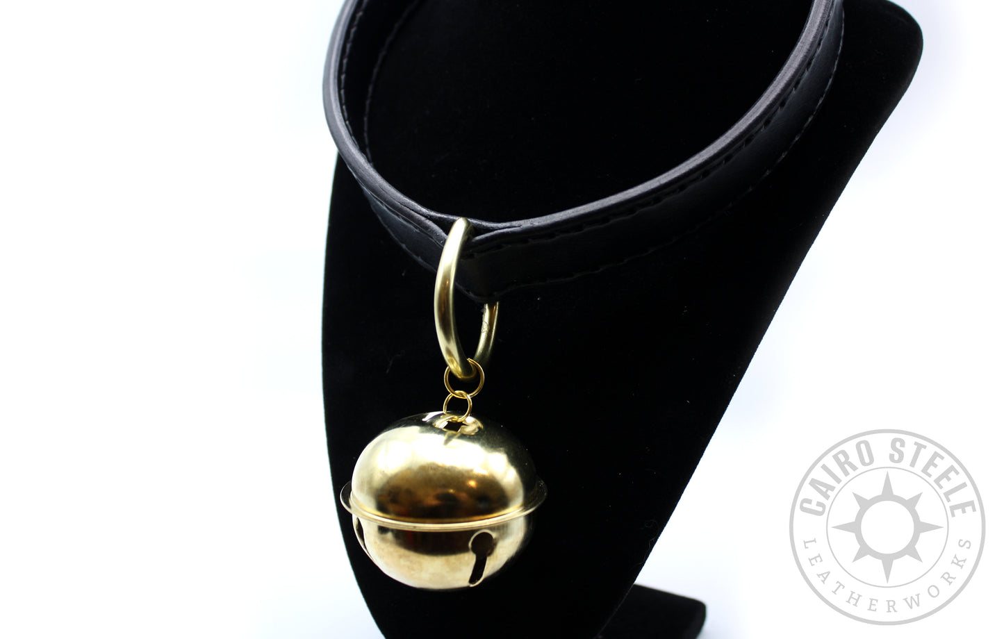 Black & Brass Deluxe Kitten Collar