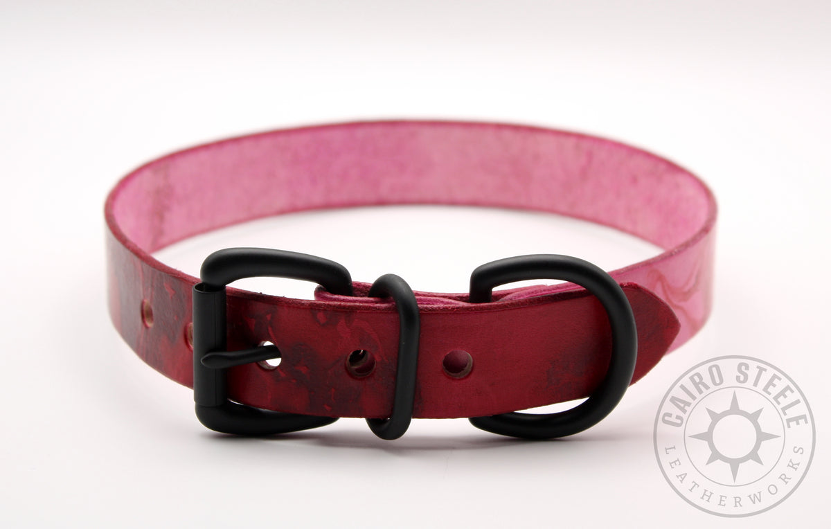 Marble Fade Day Collar: Light Pink/Hot Pink