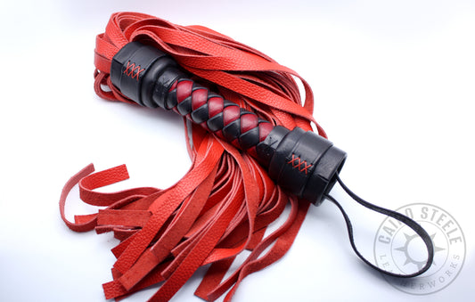 Black & Red Flogger