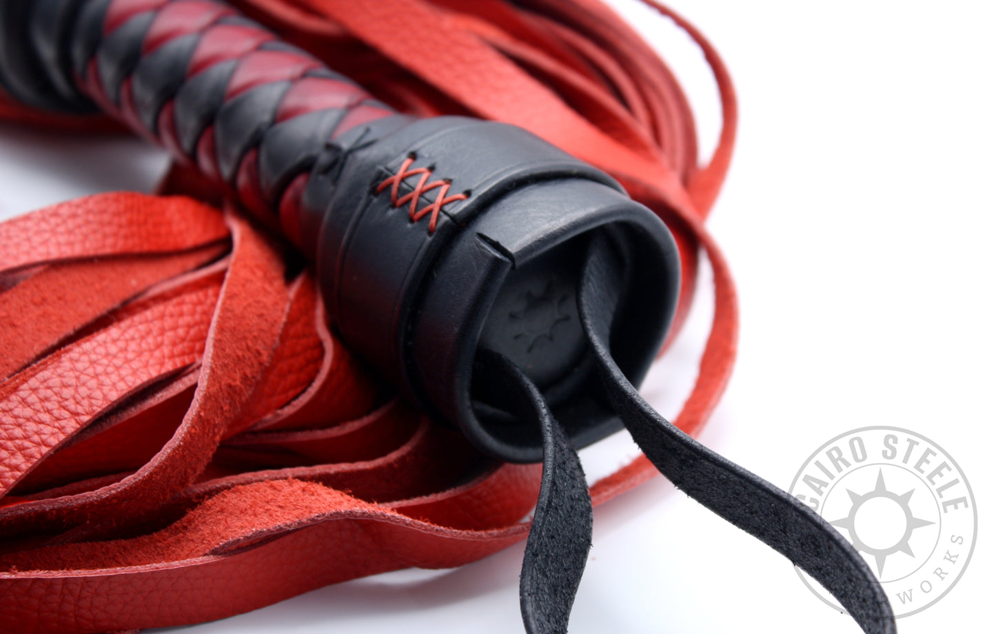 Black & Red Flogger