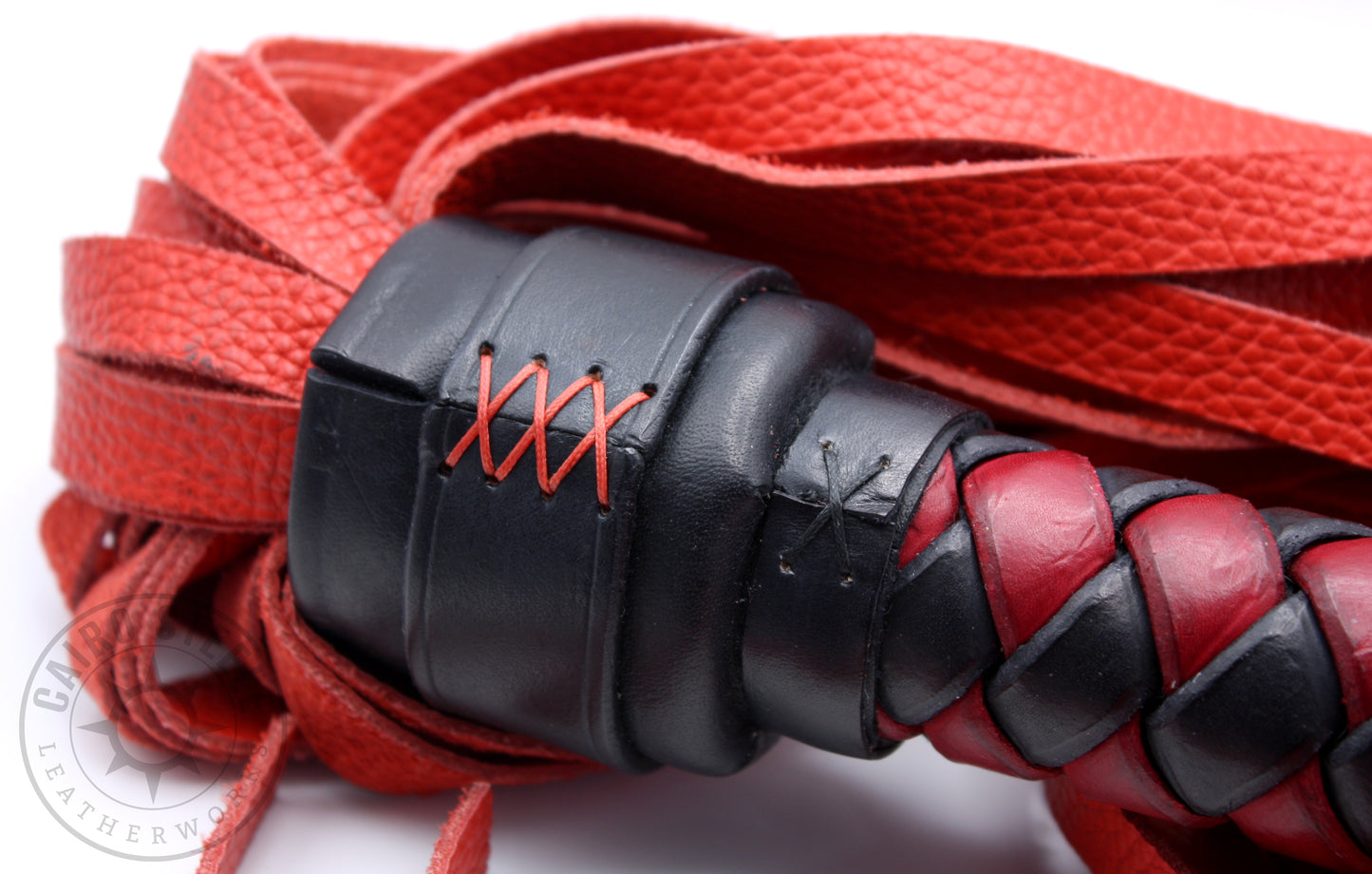 Black & Red Flogger
