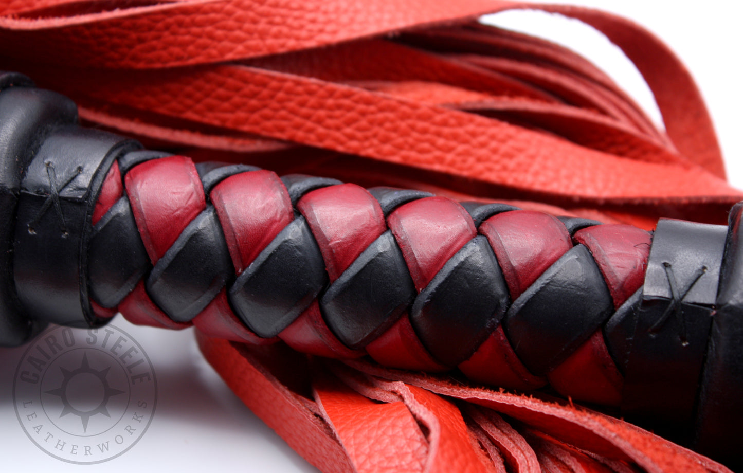 Black & Red Flogger