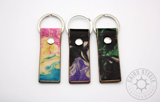 Pride Marbled Keychains