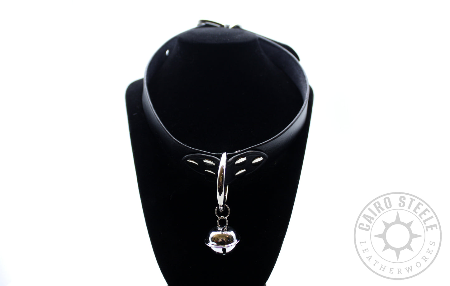 Black & Nickel Kitten Collar