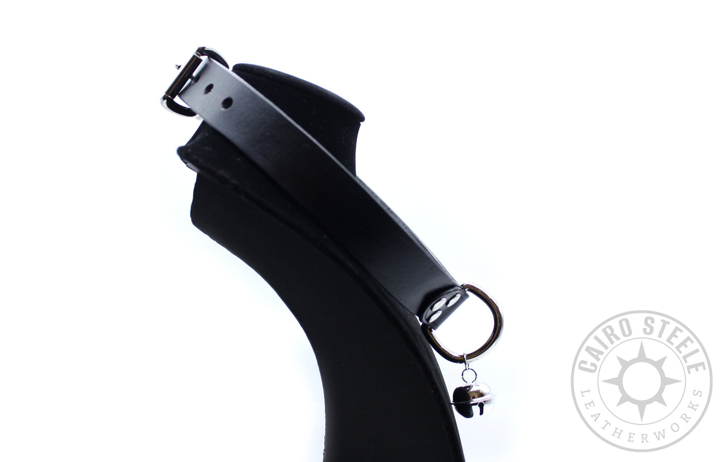 Black & Nickel Kitten Collar