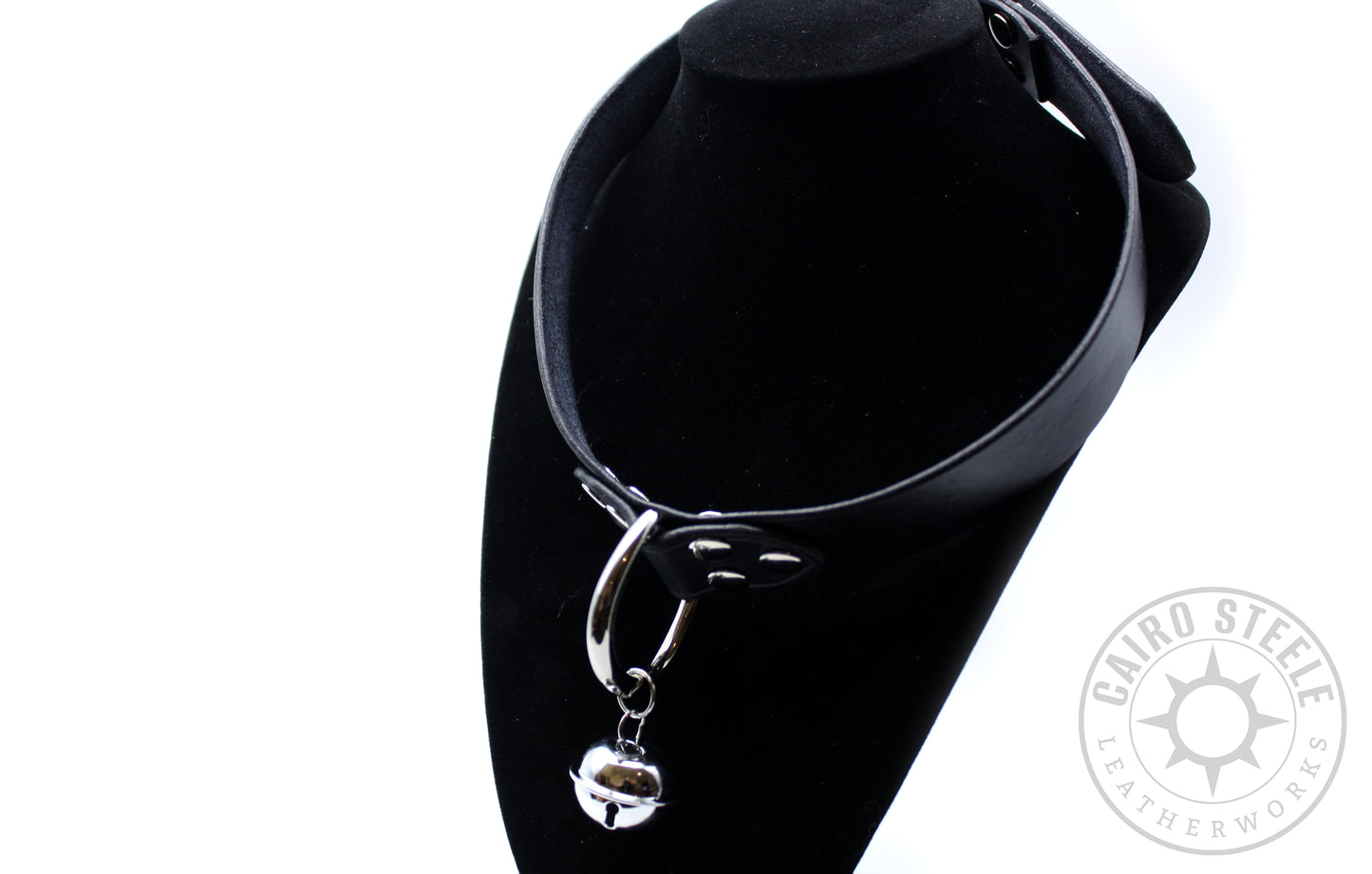 Black & Nickel Kitten Collar