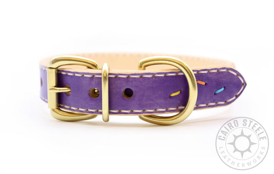 Lilac & Brass Sugar Cookie Collar