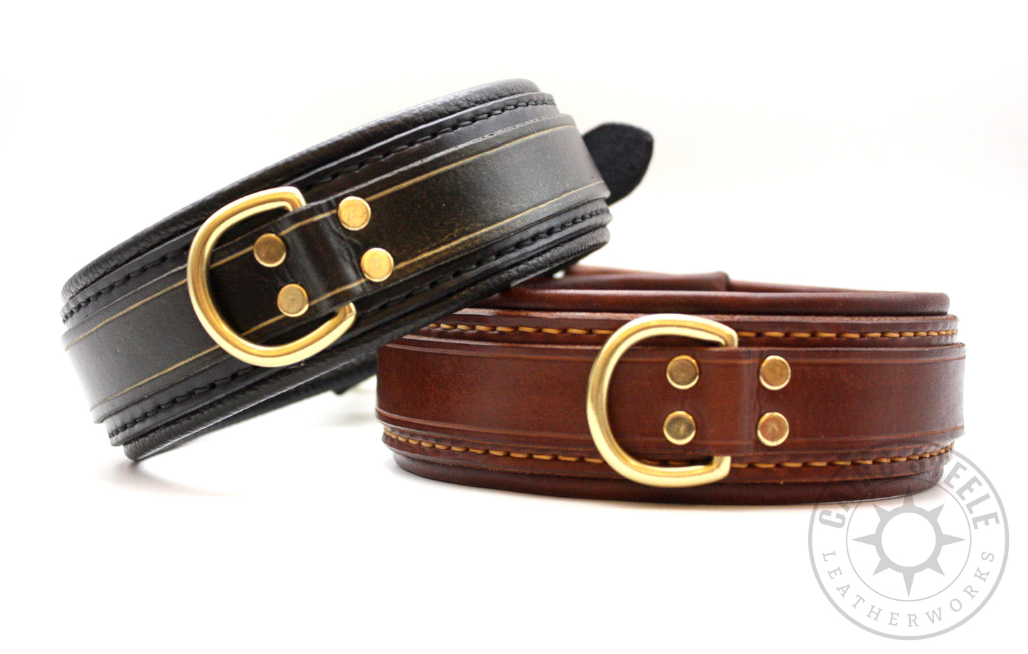 Black & Gold Locking Collar