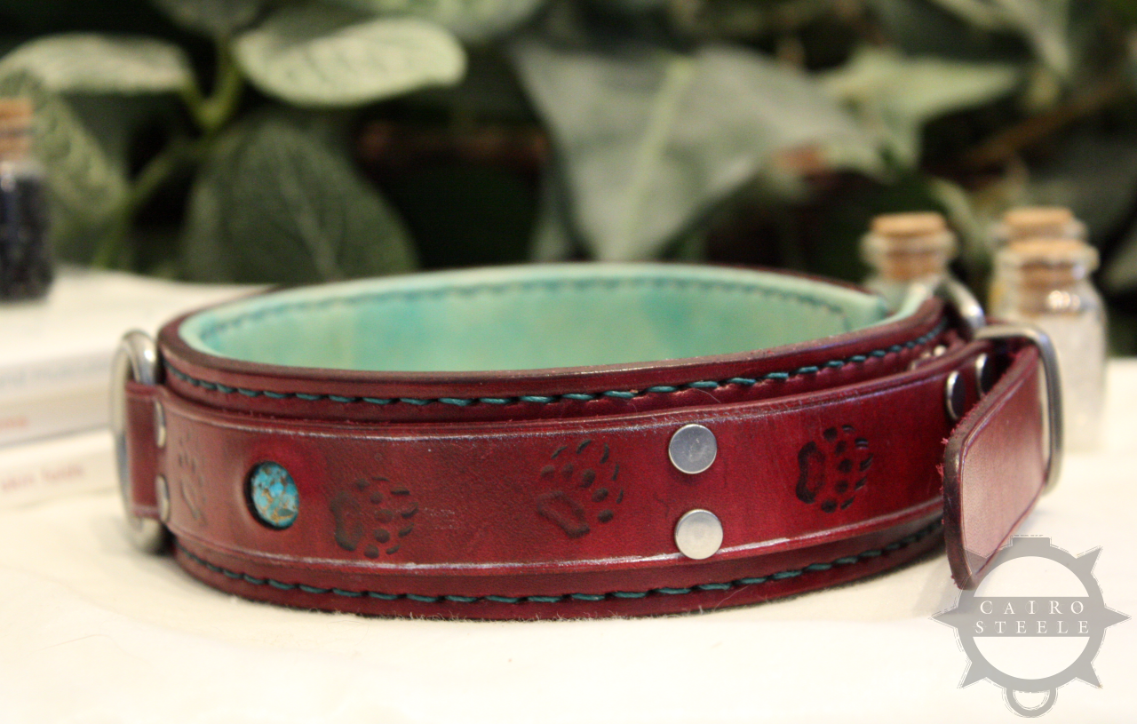 Burgundy & Turquoise Collar [2024]