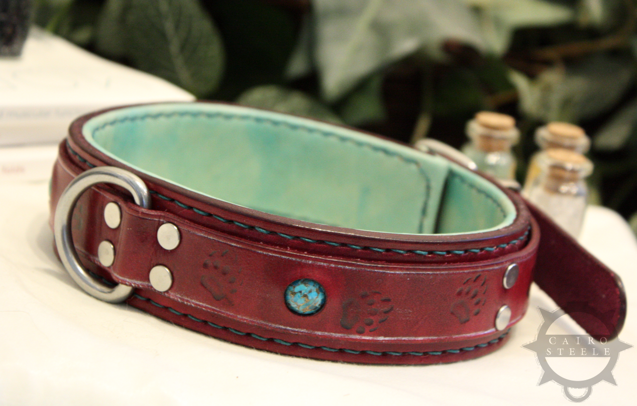 Burgundy & Turquoise Collar [2024]