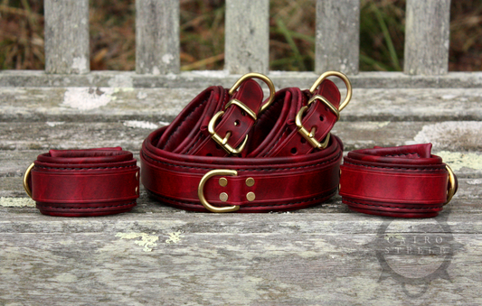 Oxblood Collar & Cuff Set [2024]