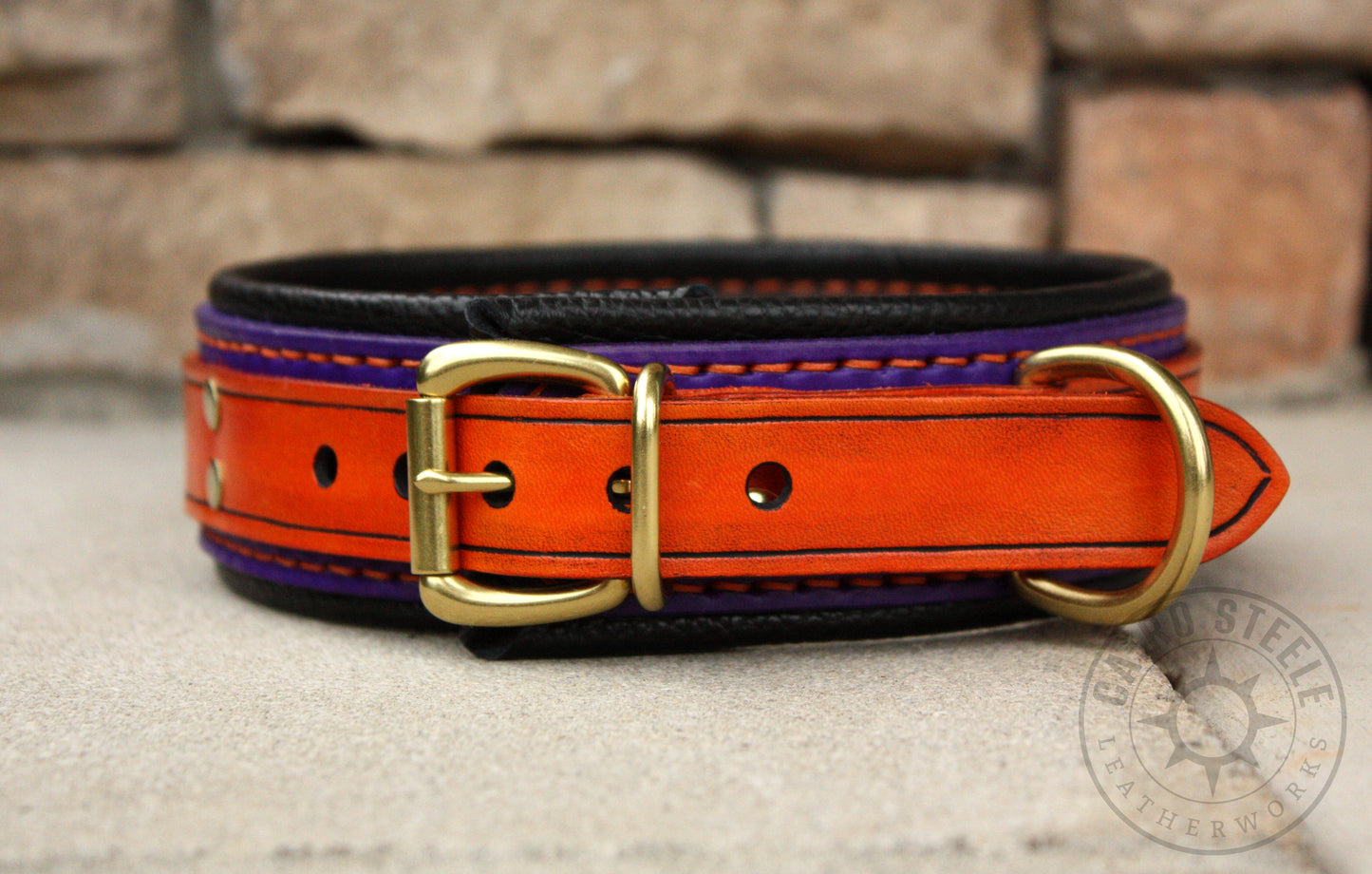 Orange and Purple Collar (Discounted)
