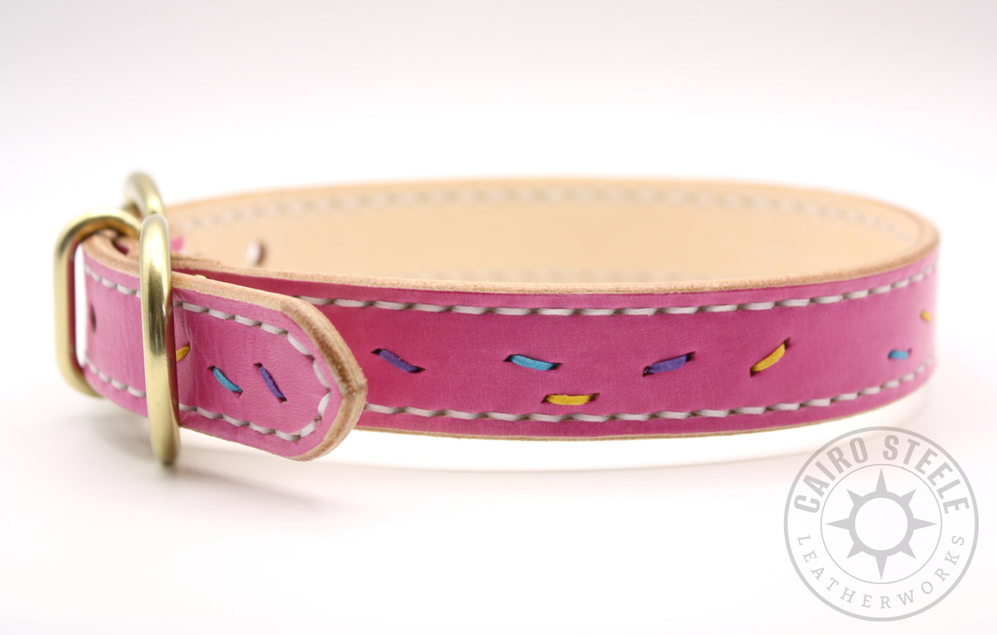 Pink & Brass Sugar Cookie Collar