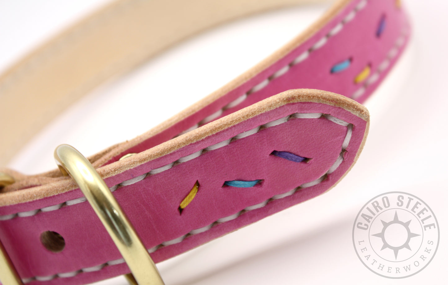 Pink & Brass Sugar Cookie Collar